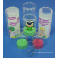 Custom Cylinder Plastic Round Box (PVC 001)